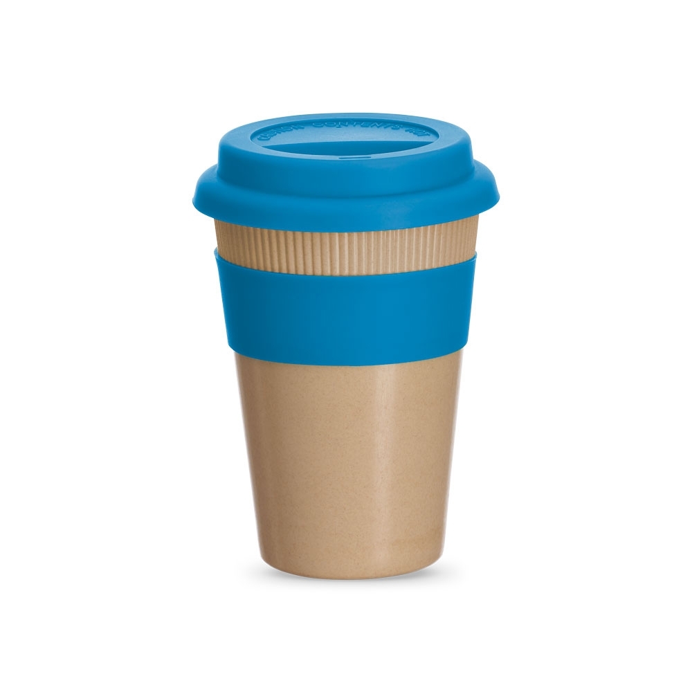 COPO FIBRA BAMBU C/ TAMPA 450ML