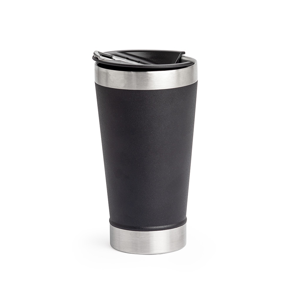 COPO TÉRMICO 500ML *TEXTURA C/ ABRIDOR 