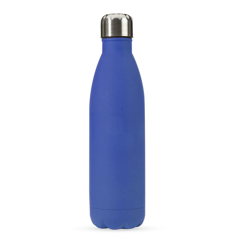 GARRAFA 750ML INOX TAMPA PRETA